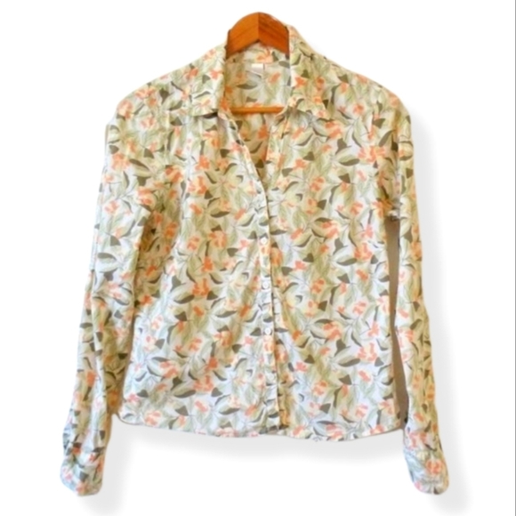 VINTAGE Old Navy Button Up Blouse - Picture 1 of 7